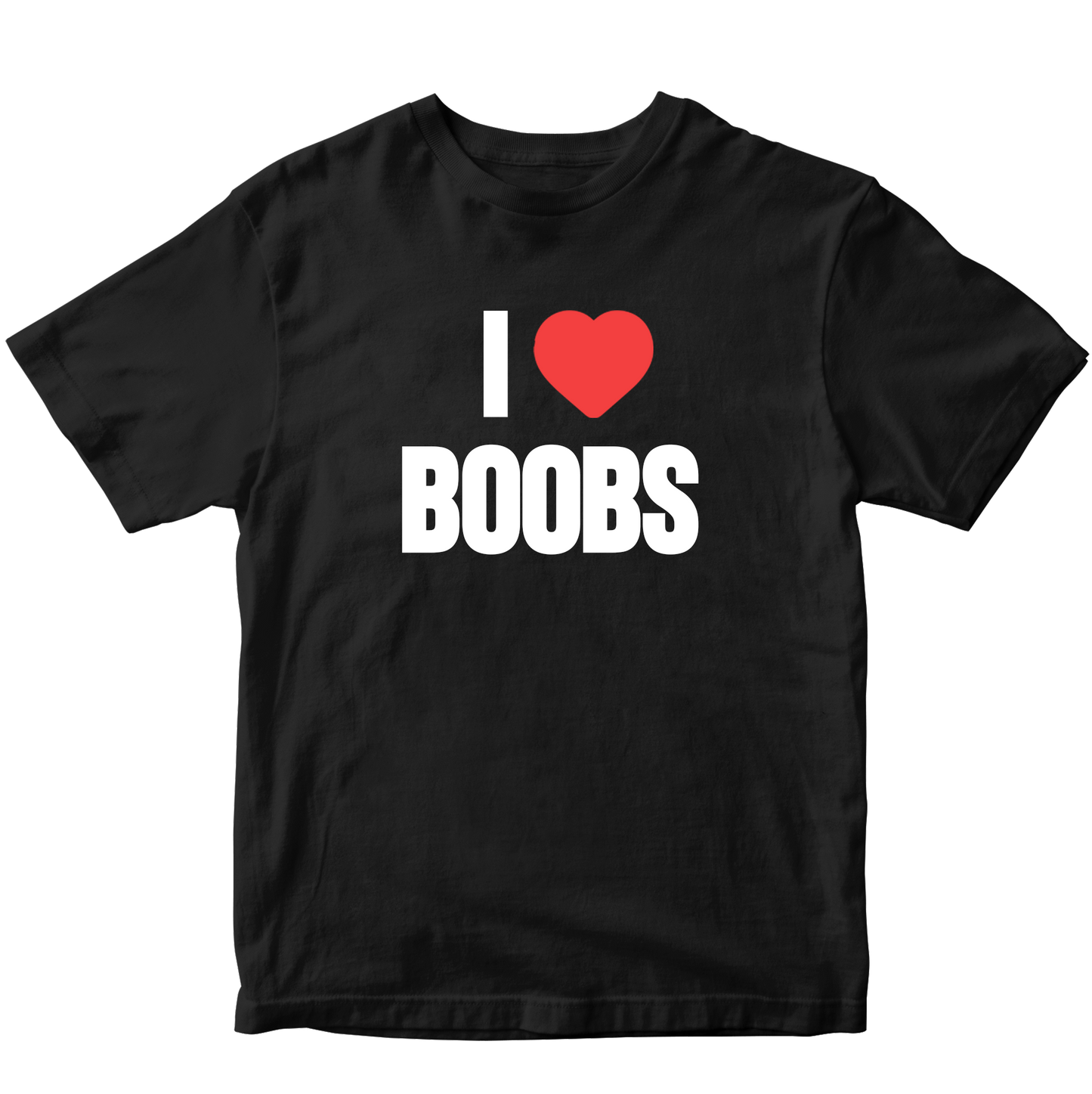 I LOVE BOOBS T-SHIRT