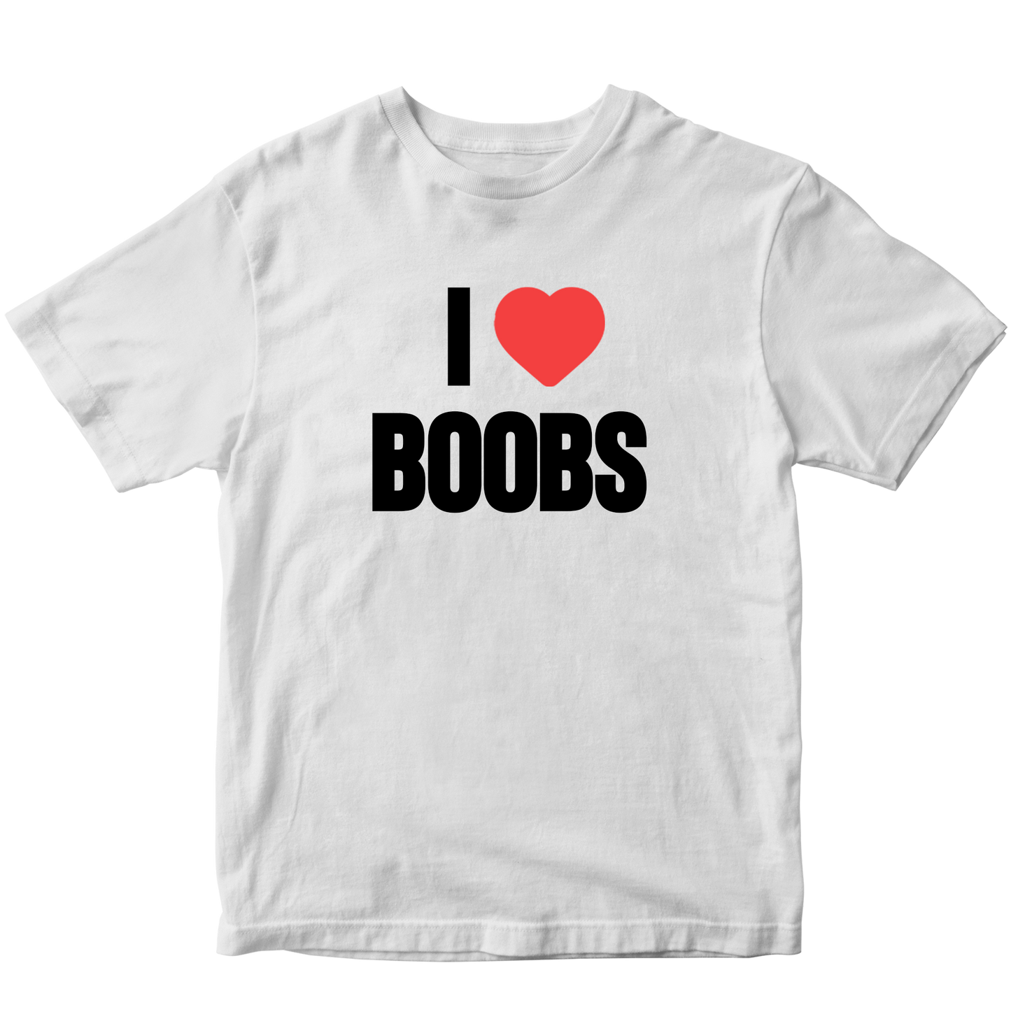 I LOVE BOOBS T-SHIRT