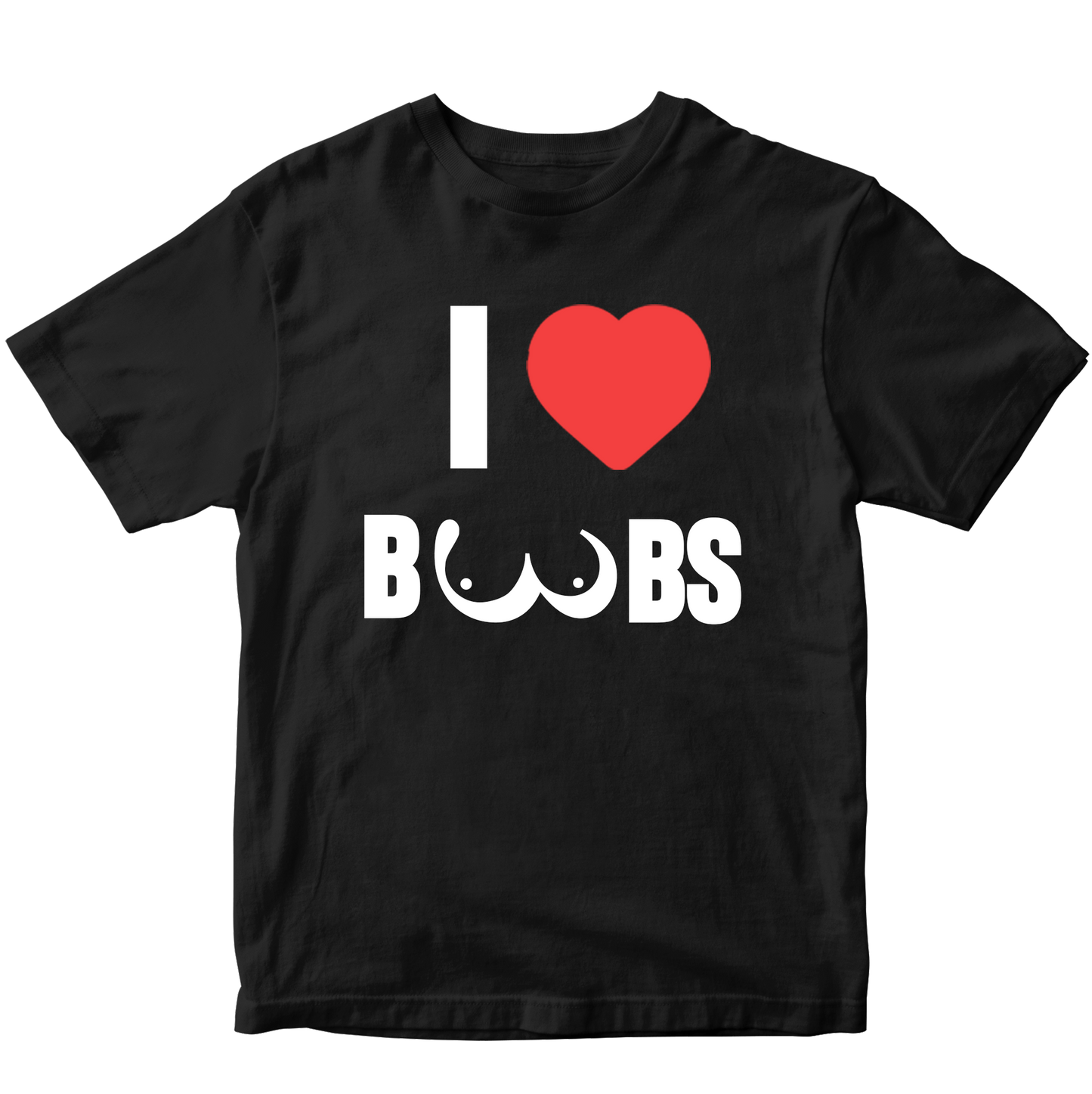 I LOVE BOOBIES T-SHIRT